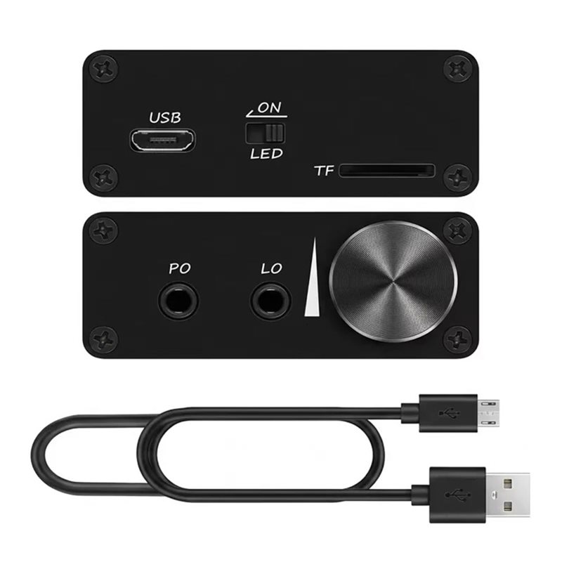 Es9018 Dac - Reprodutor de Música Portátil Hifi AS95-DSD