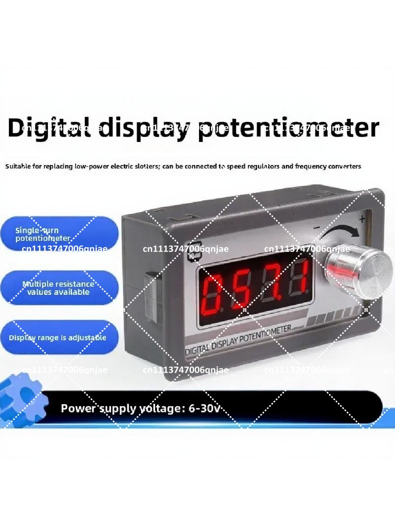 Potentiometer 10K - Potenciômetro Digital com Display 1K 2K