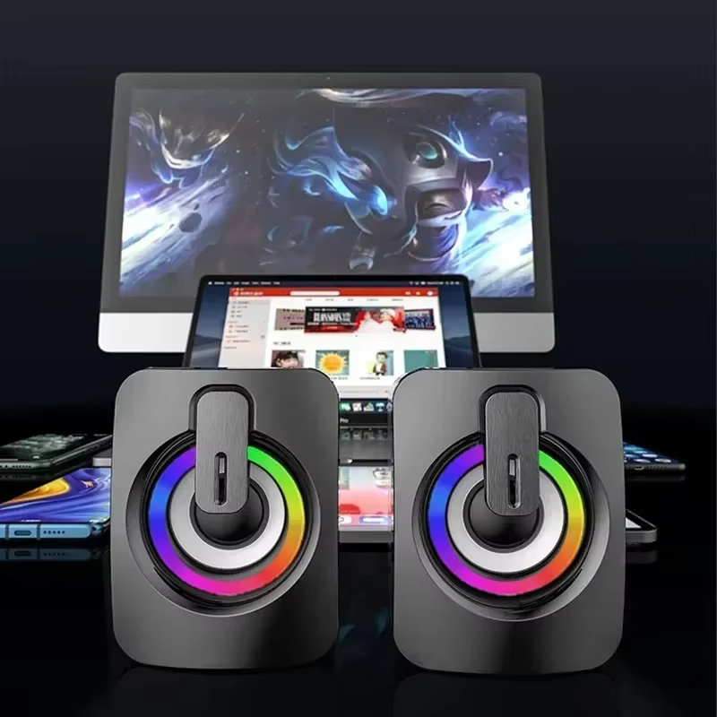 Speaker Wire - Coluna USB com fio, portátil, com