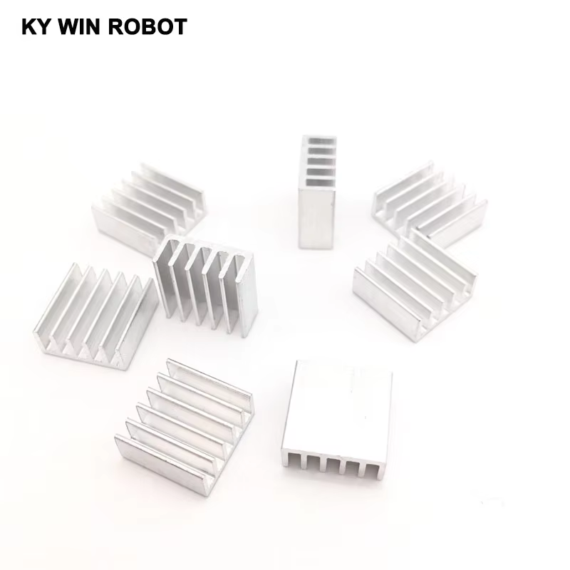 Heatsink Aluminum - 50 unidades de dissipador de calor