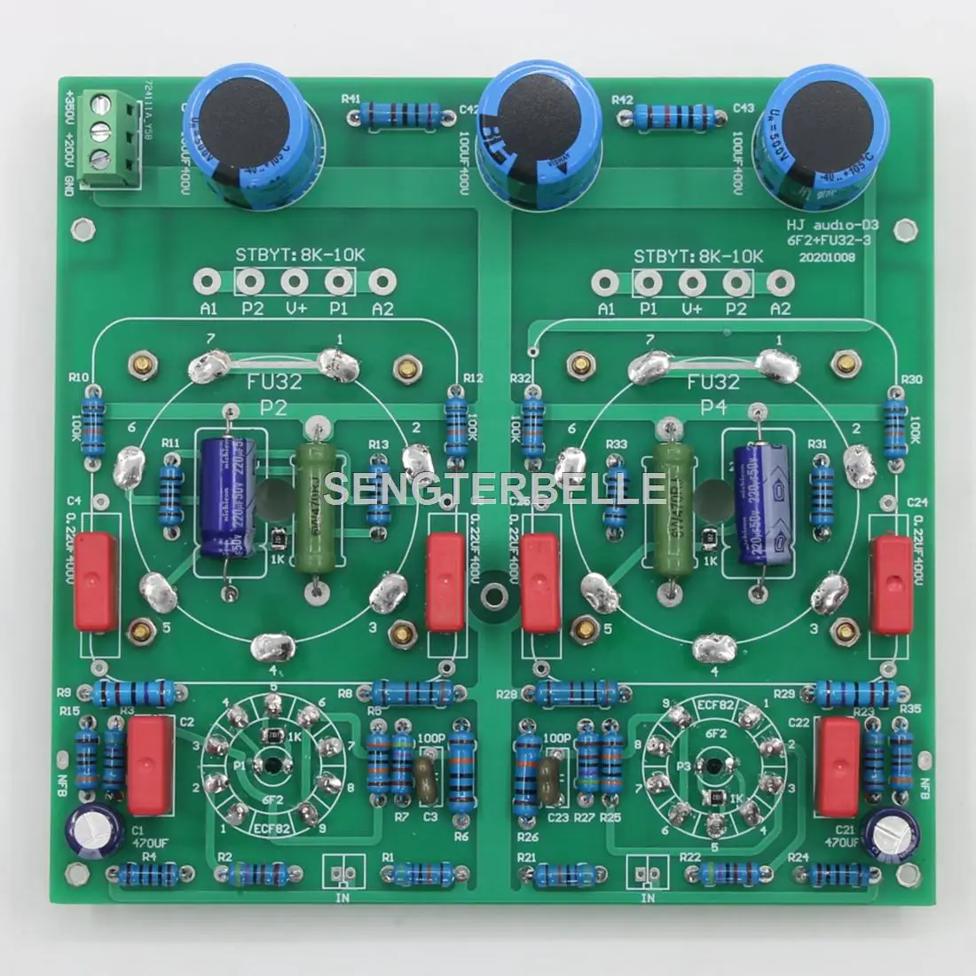 Hifi Amplifier Board - Placa amplificadora de tubo estéreo HiFi