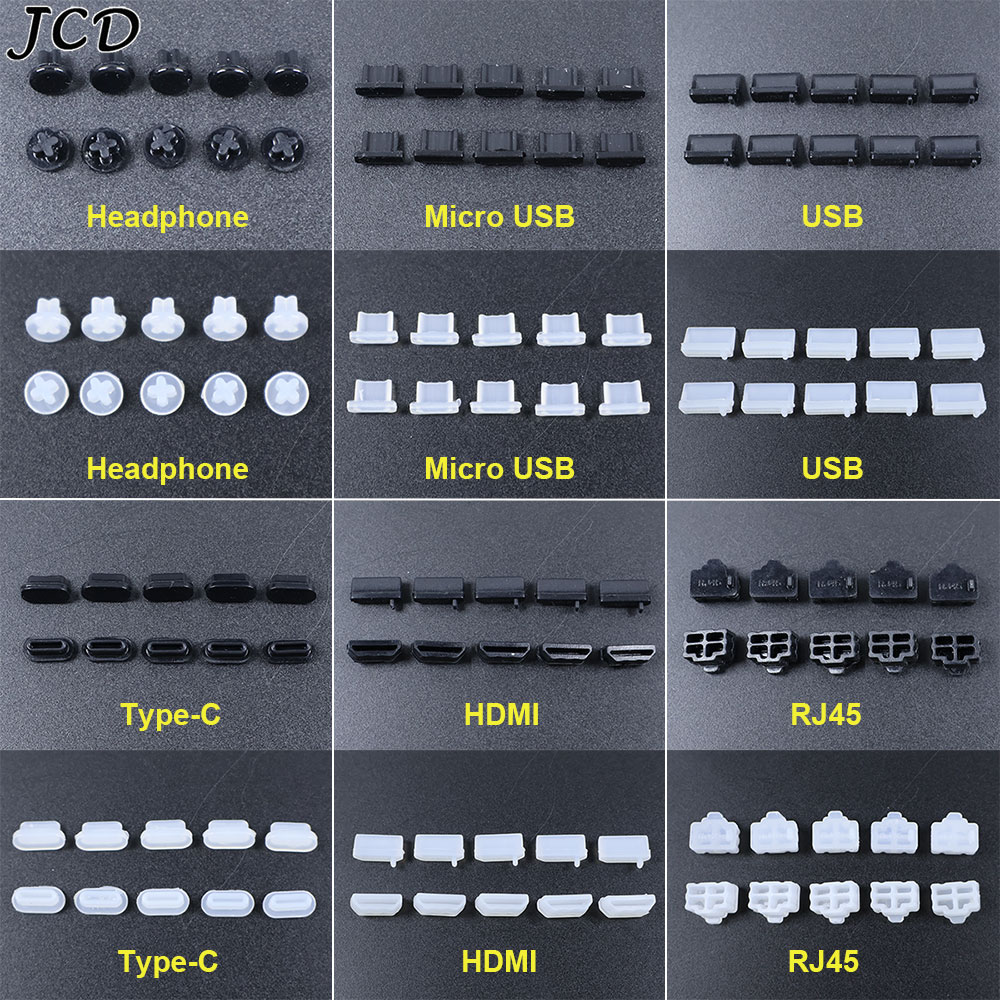 Mdi Cable - JCD 10pcs Silicone Tipo-C Micro USB