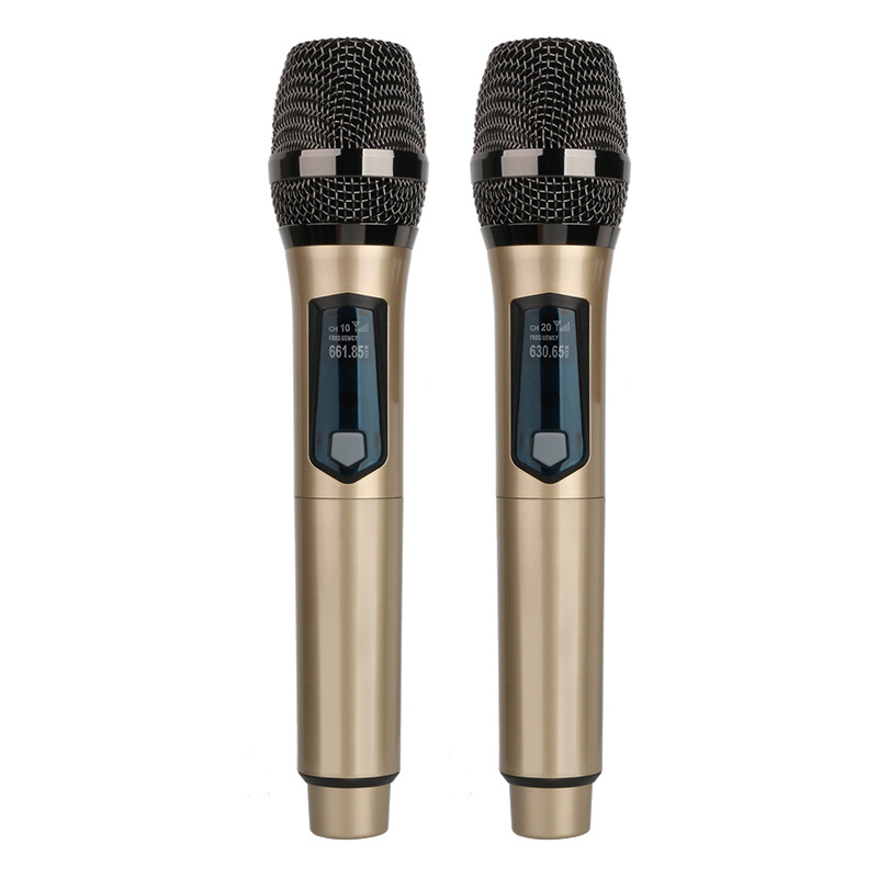 Ribbon Microphone - Microfone sem fio de 2 canais