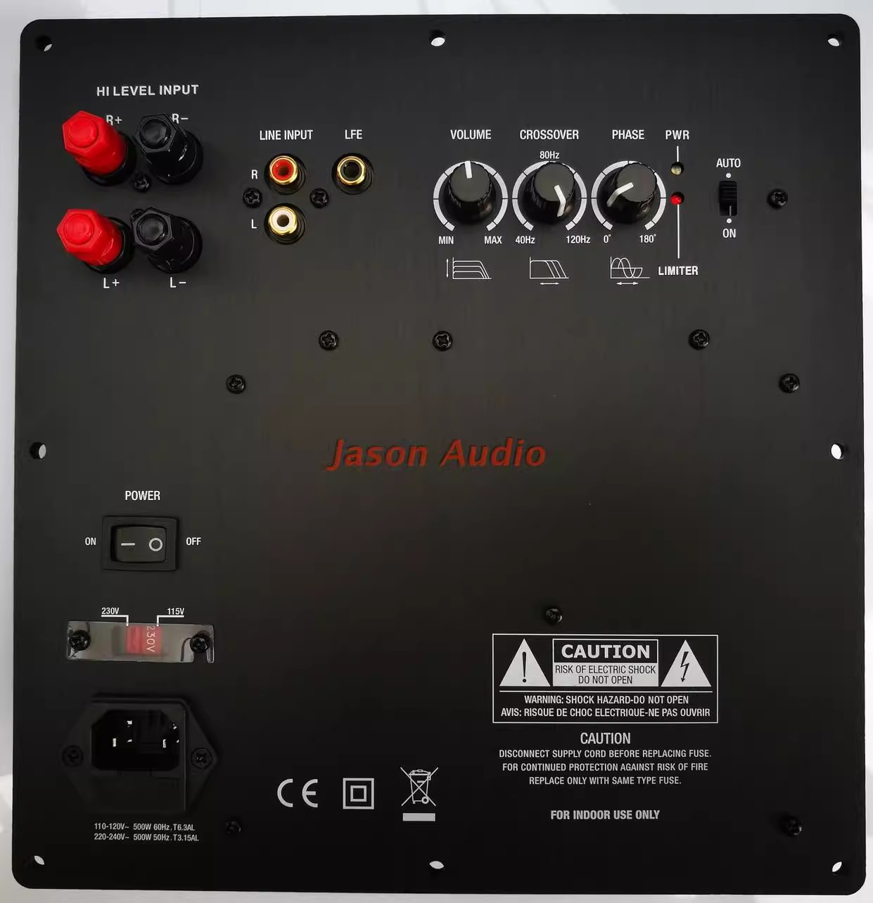 Class D Amplifier - Módulo amplificador de potência digital 500w