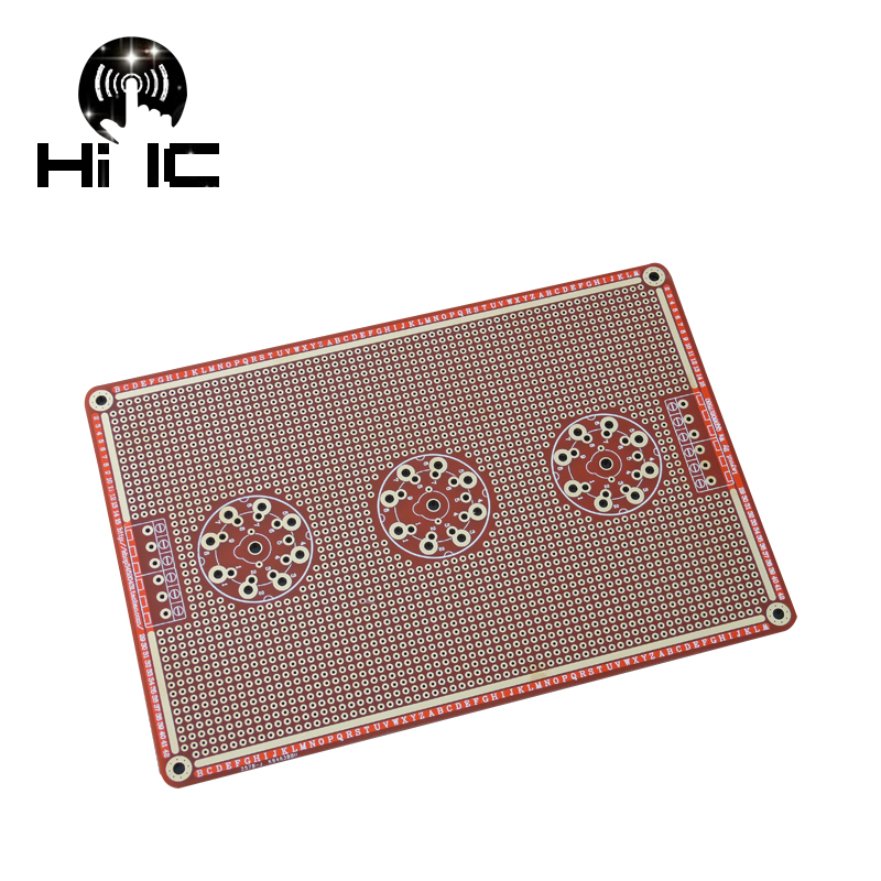 Headphone Amplifier - Universal protótipo pcb para 8 pinos/9