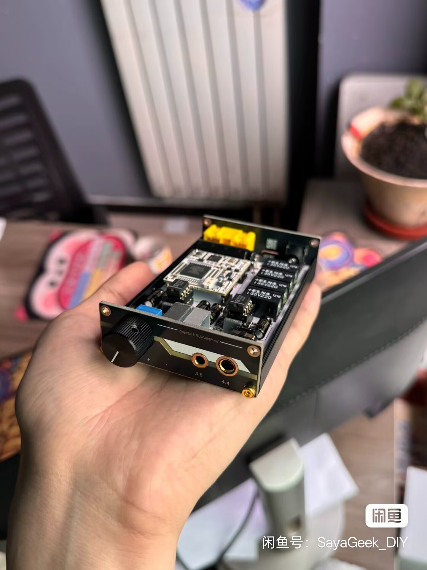Headphone Amplifier - Amplificador de fone de ouvido decodificação