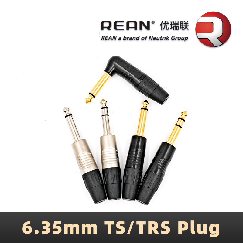 Trs Cable - Neutrik's REAN 6.35mm Estéreo TRS Plugue