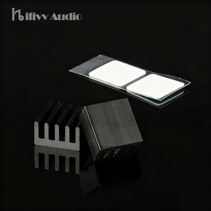 Heatsink Aluminum - 5 peças radiador de alumínio para