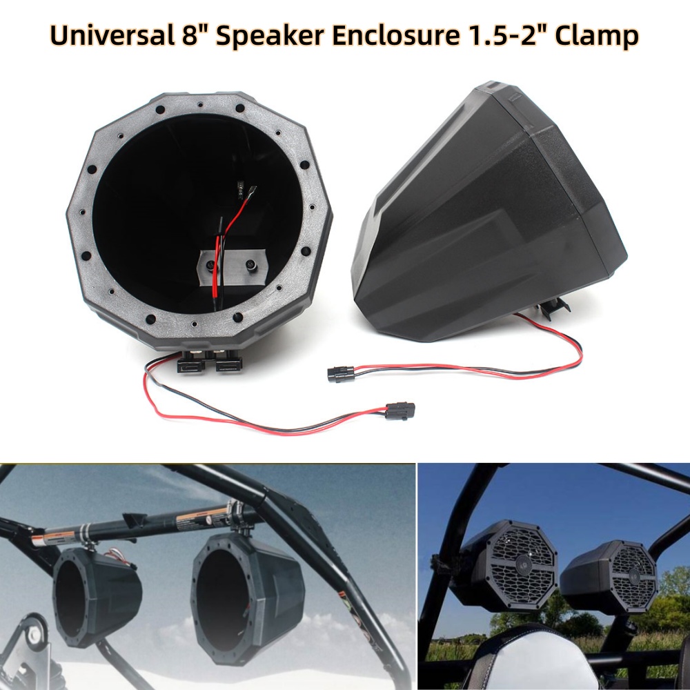 Speaker Enclosure - Speaker Clamp Closure, ATV e UTV