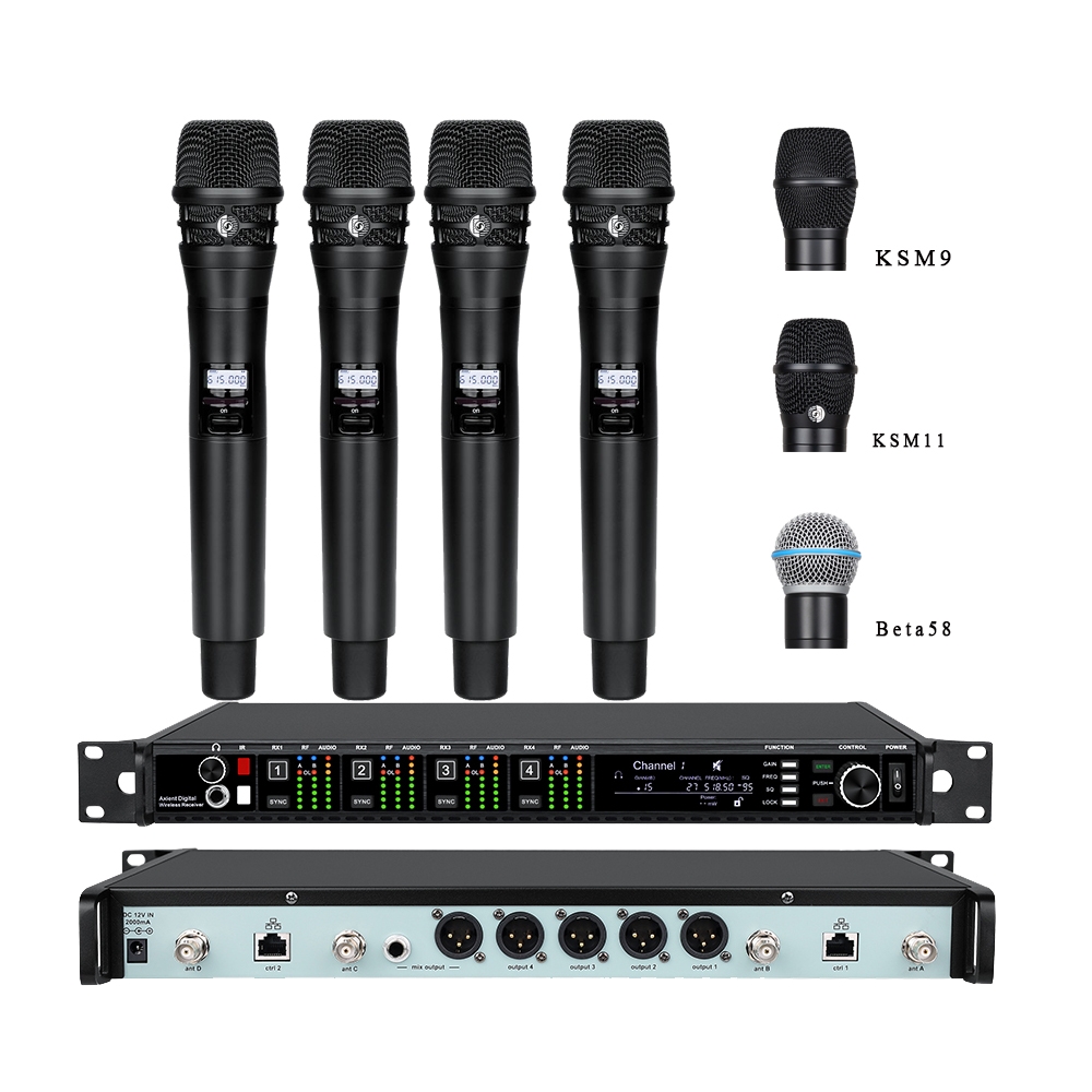 Ribbon Microphone - Microfone Sem Fio Profissional EIF AD4Q,