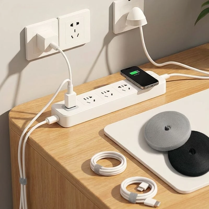 Headphone Parts - Organizador de cabos, fita adesiva com