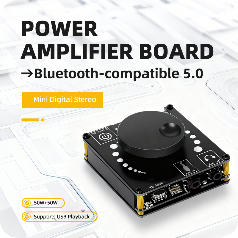 Hifi Amplifier Board - Placa Amplificadora de Potência Digital Estéreo