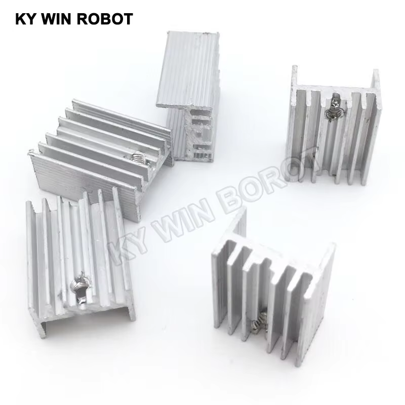 Heatsink Aluminum - 10 peças de alumínio para-220 dissipador