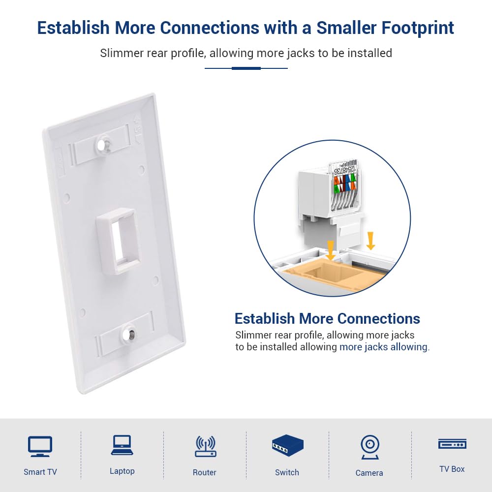 Módulo de Rede RJ45, Conector  - Rj45 Jack avaliação e preço