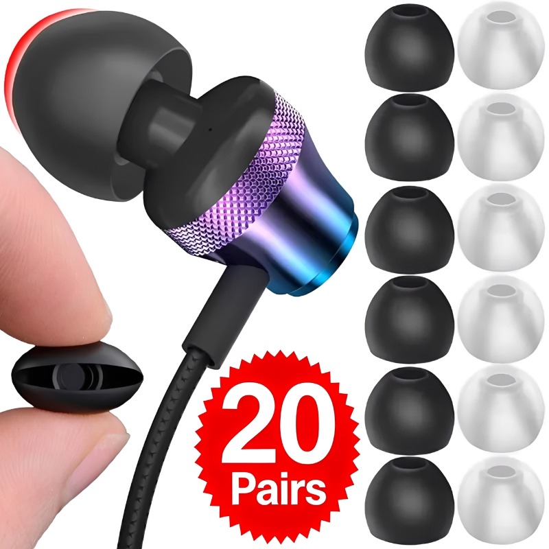 1-20 Pares de Almofadas de Sil - Headphone Parts avaliação e preço
