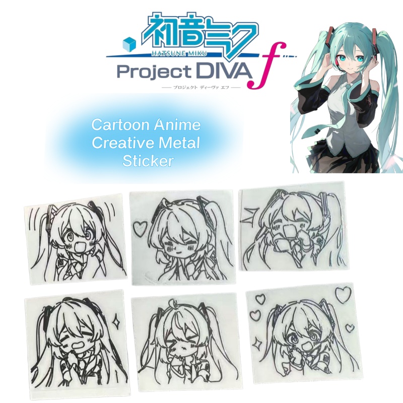 Adesivos metálicos 3D do perso - Headphone Parts avaliação e preço