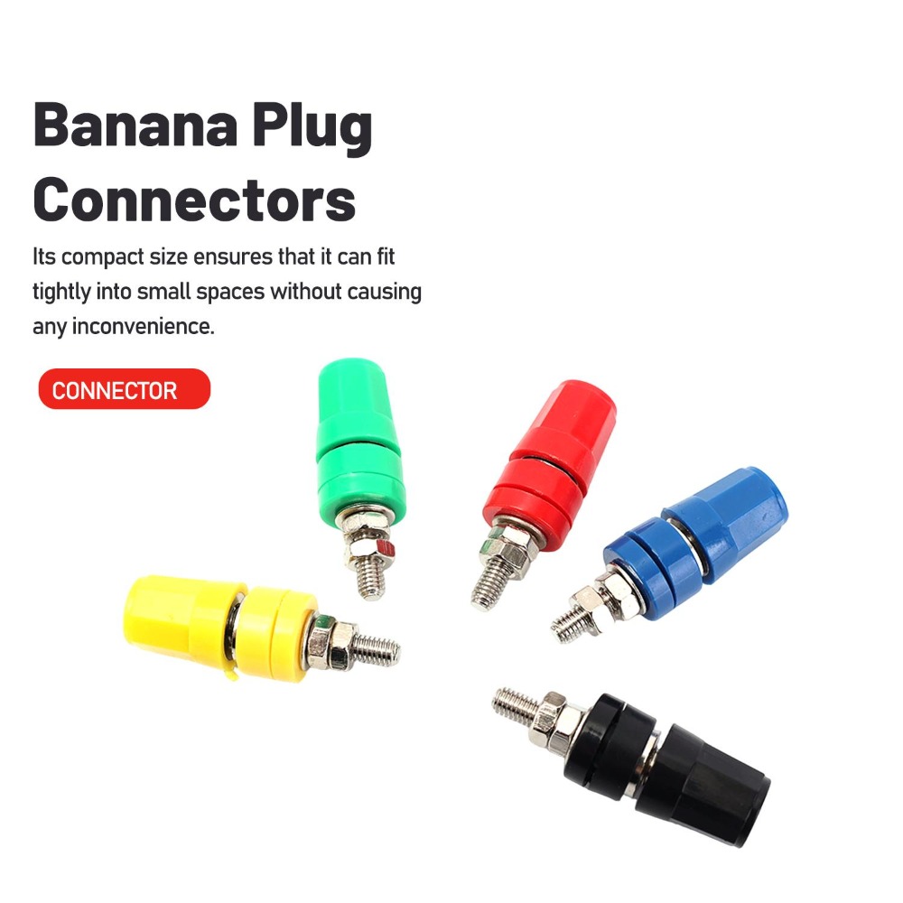 1-6 Peças Conector Terminal Is - Banana Plug avaliação e preço