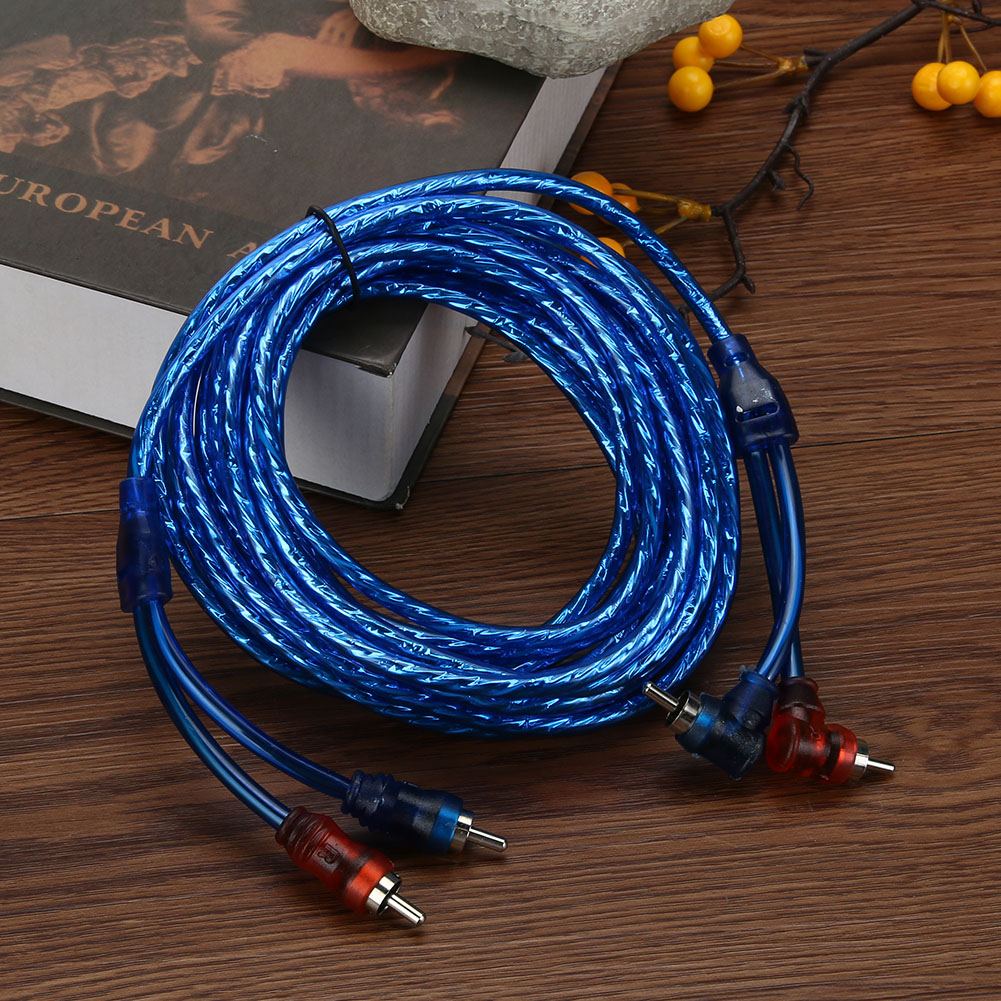 Cabo de Interconexão RCA de 5m - Audio Jumper Wire avaliação e preço