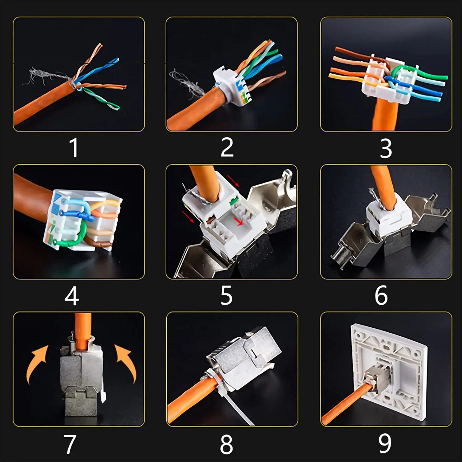 Natalink 10 peças rj45 cat8 ca - Rj45 Jack avaliação e preço