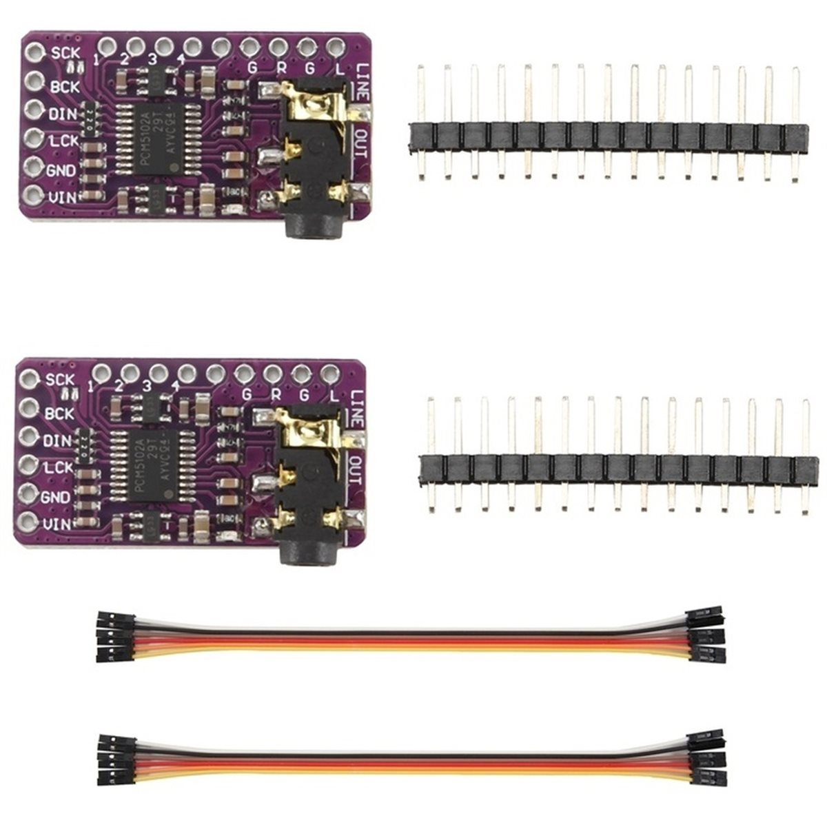 2 unidades de módulo decodific - Pcm5102 avaliação e preço