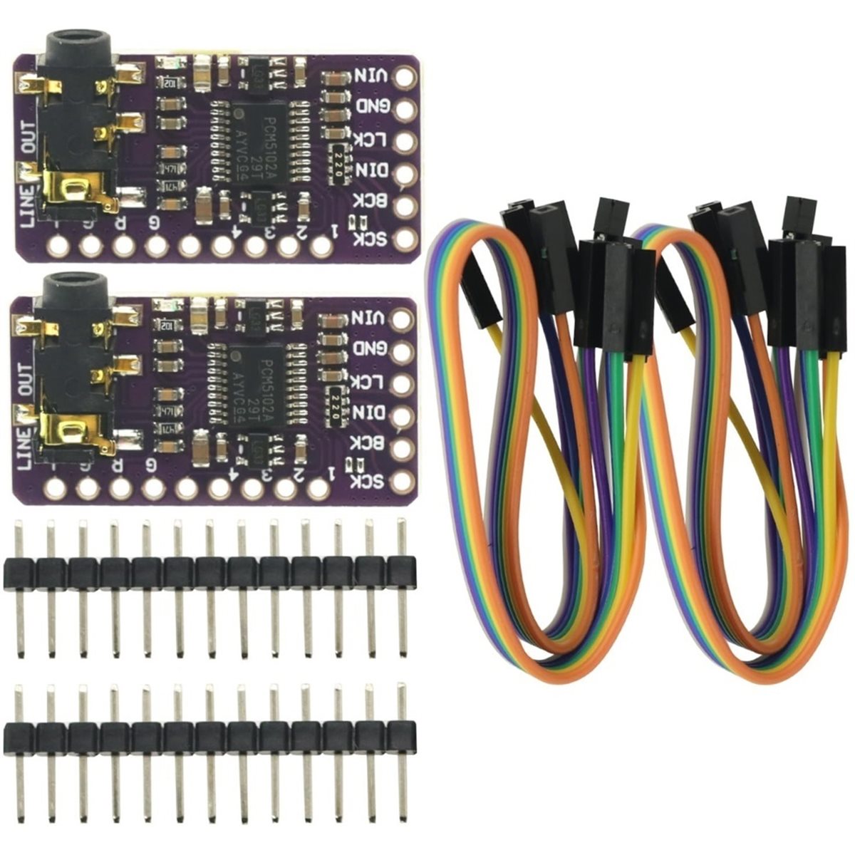2 unidades de módulo decodific - Pcm5102 avaliação e preço
