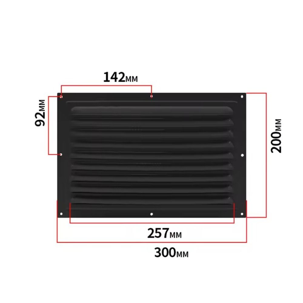 Grelha de Ventilação em Liga d - Ventilation Grille Aluminum avaliação e preço