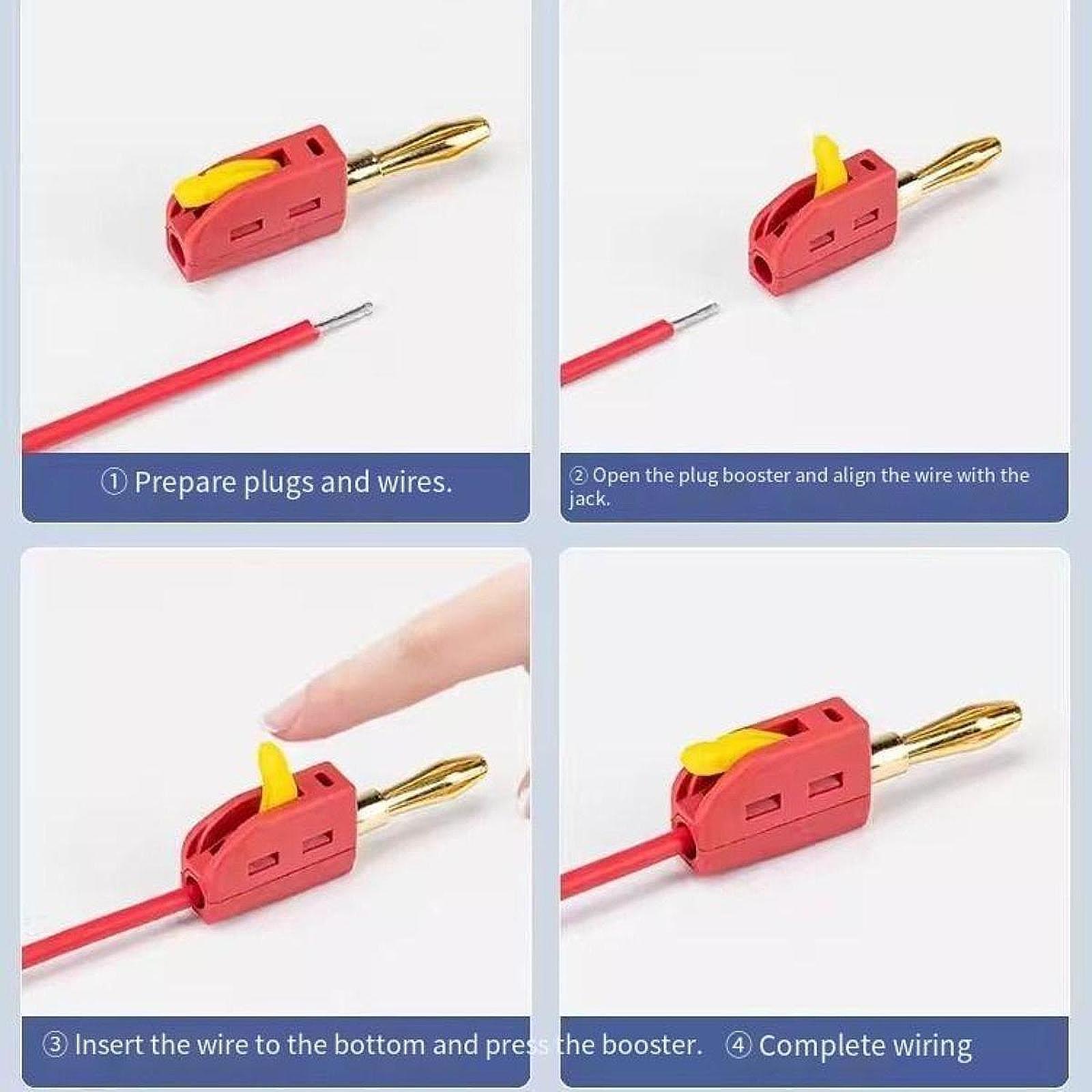 Conector Banana de 4mm Mini Em - Banana Plug avaliação e preço