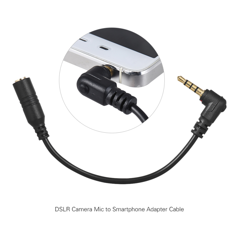 Andoer EY-S04 3.5mm 3 pólos tr - Trs Cable avaliação e preço