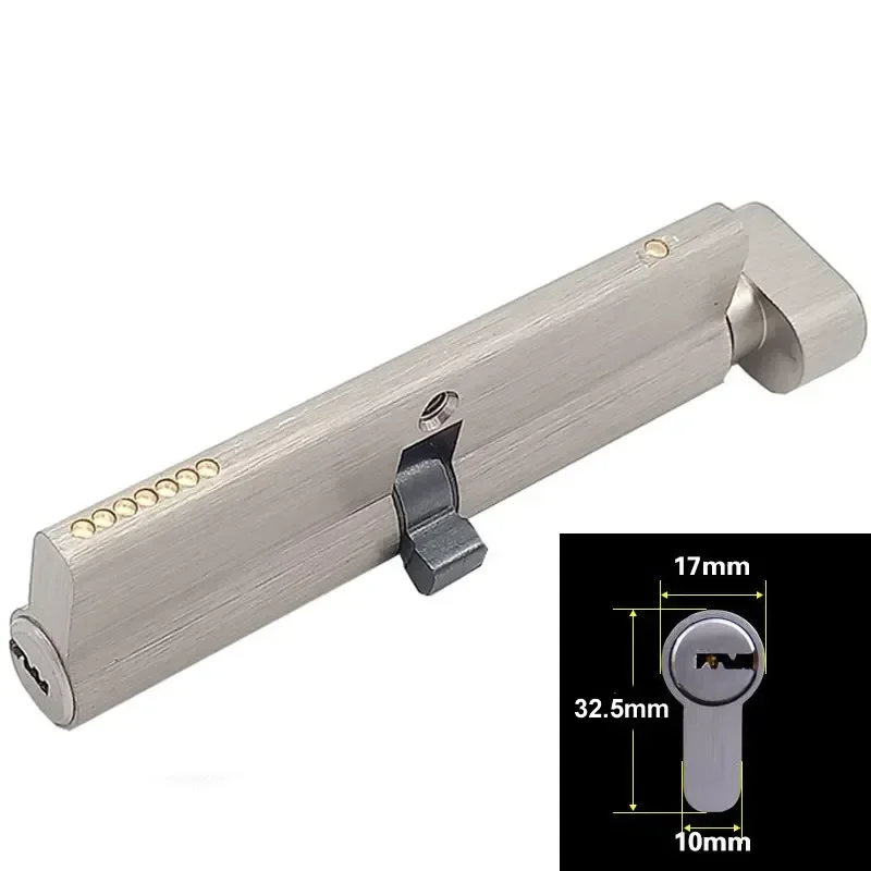 Cilindro de fechadura de latão - Knob Aluminum avaliação e preço