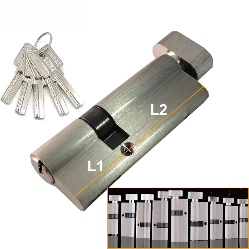 Cilindro de fechadura de latão - Knob Aluminum avaliação e preço