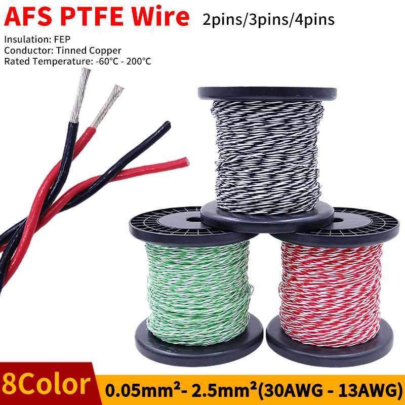 Fio de ptfe afs200 2 pinos 26/ - Audio Jumper Wire avaliação e preço