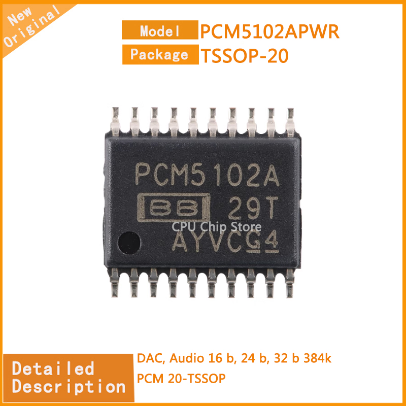 5 Pçs/lote Novo Original PCM51 - Pcm5102 avaliação e preço