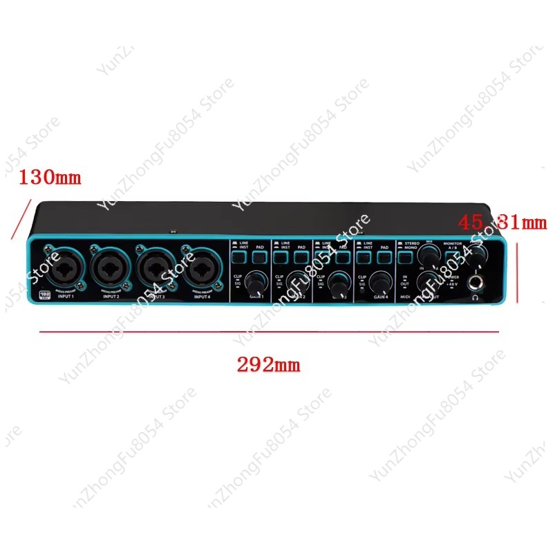 Interface de áudio profissiona - Usb Sound Card avaliação e preço
