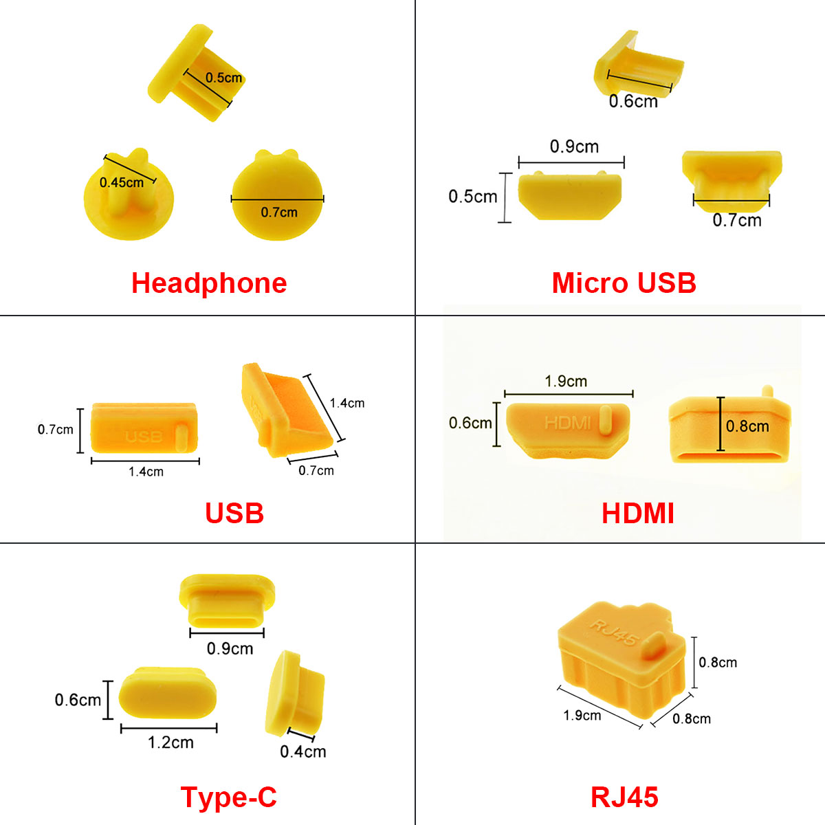 JCD 10pcs Silicone Tipo-C Micr - Mdi Cable avaliação e preço