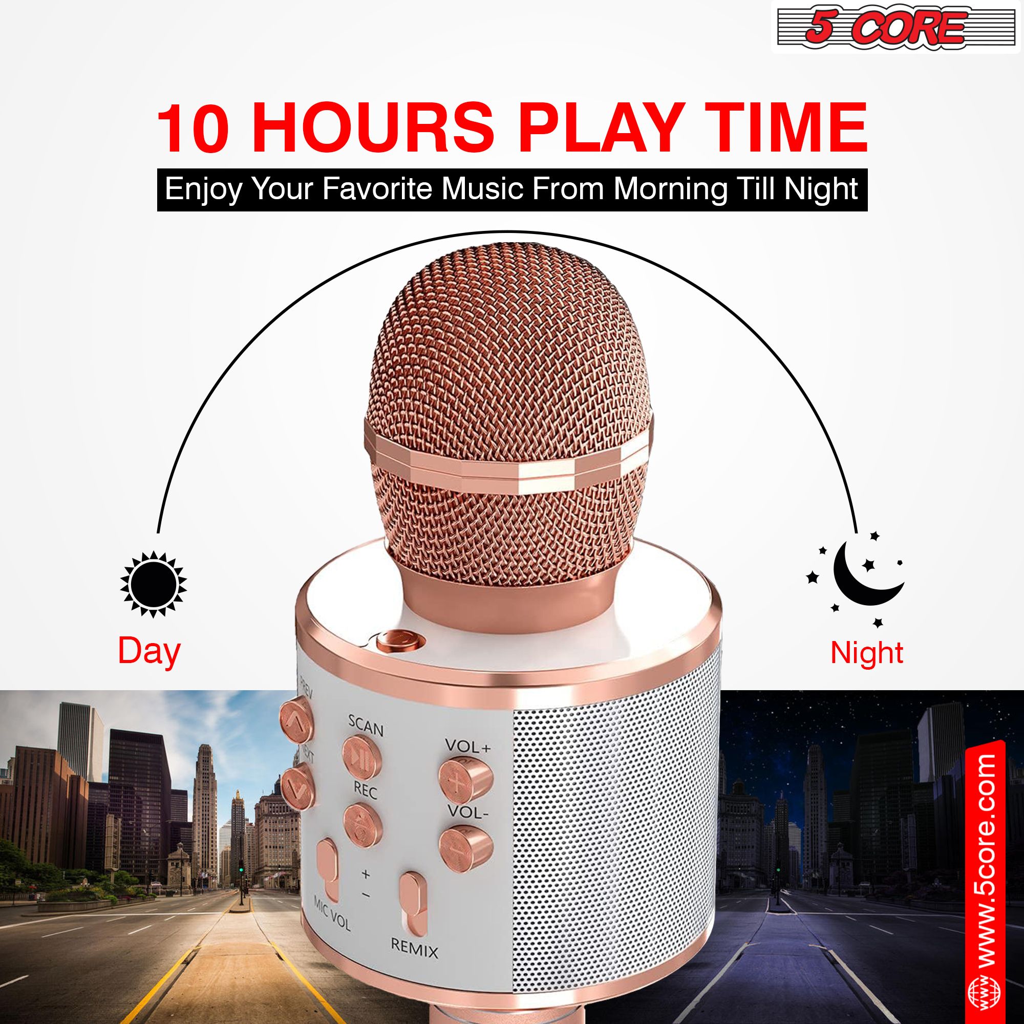 Microfone Sem Fio para Karaokê - Speaker Wire avaliação e preço
