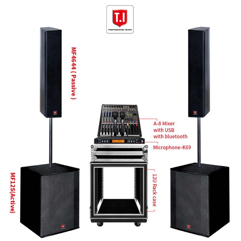 Coluna de Som Portátil Dupla d - Full Range Speaker avaliação e preço