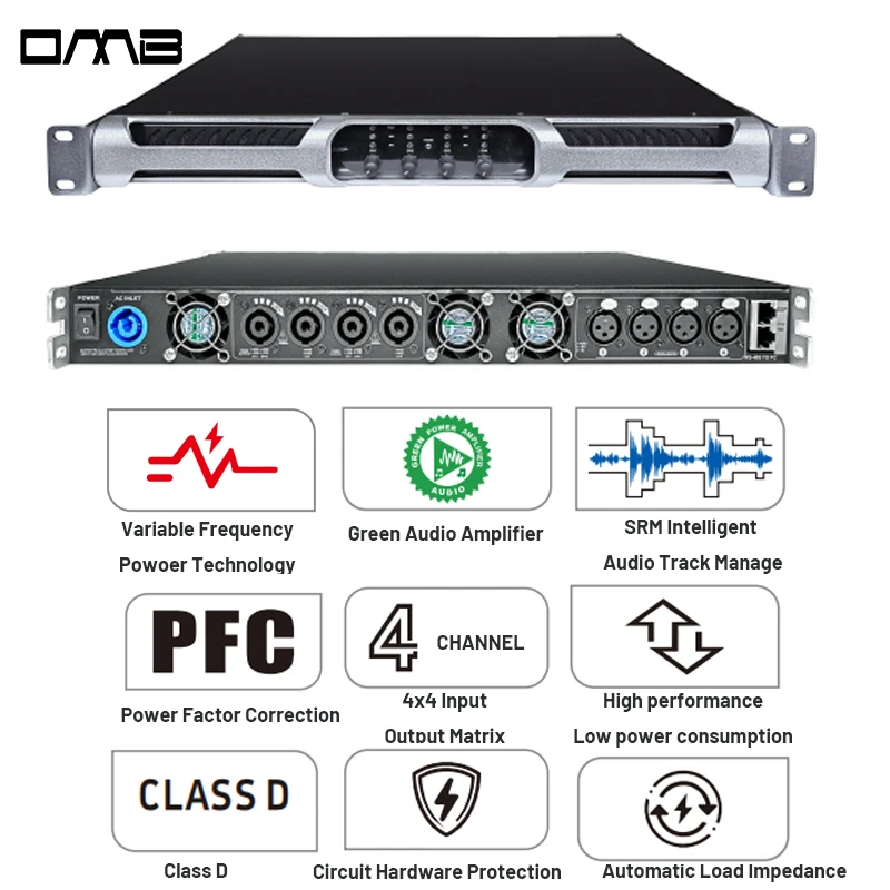 TLF PFA12KLedEquipamentos de á - Class D Amplifier avaliação e preço