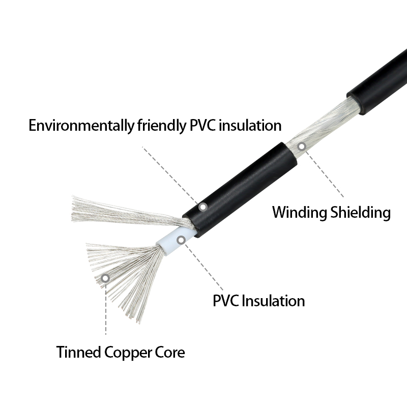 Fio blindado de PVC UL1185 de  - Audio Jumper Wire avaliação e preço