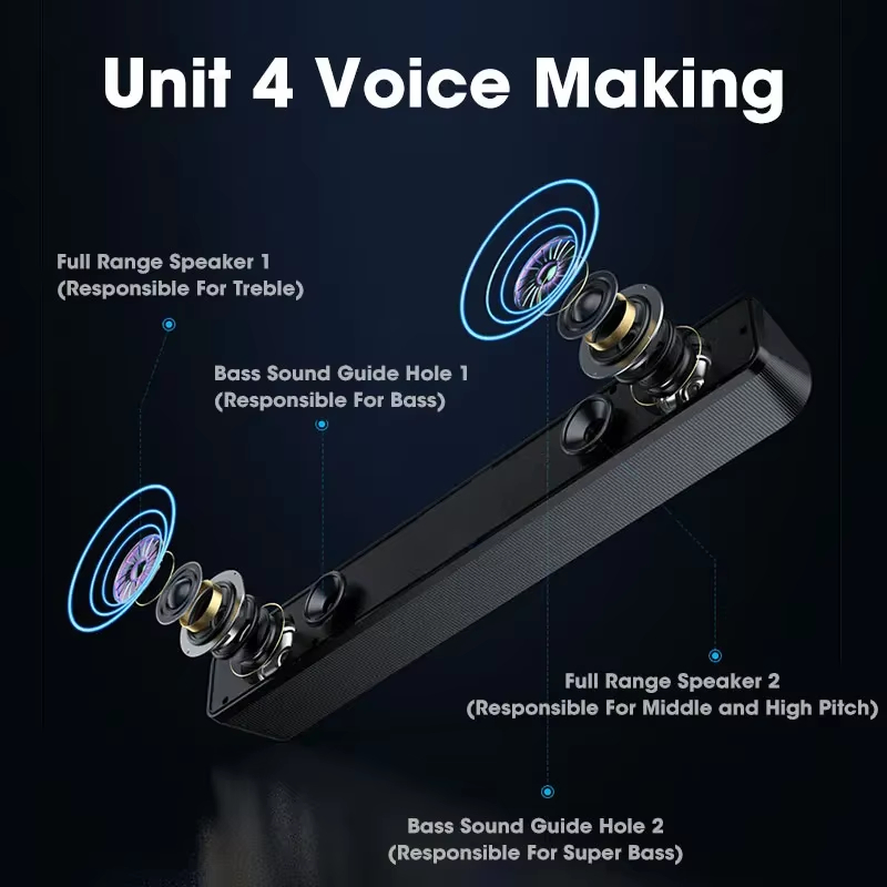 Soundbar Bluetooth para Home T - Speaker Wire avaliação e preço