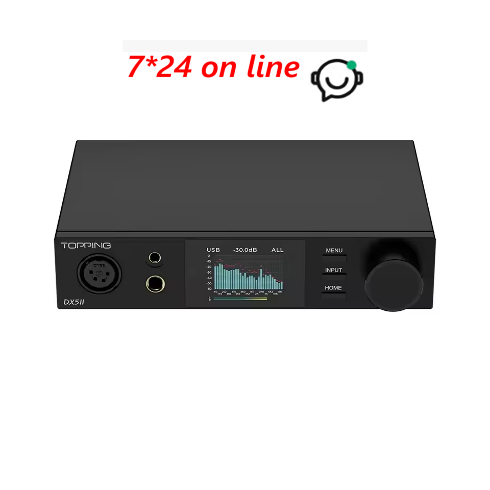 TOPPING DX5 II DAC Totalmente  - Headphone Amplifier avaliação e preço