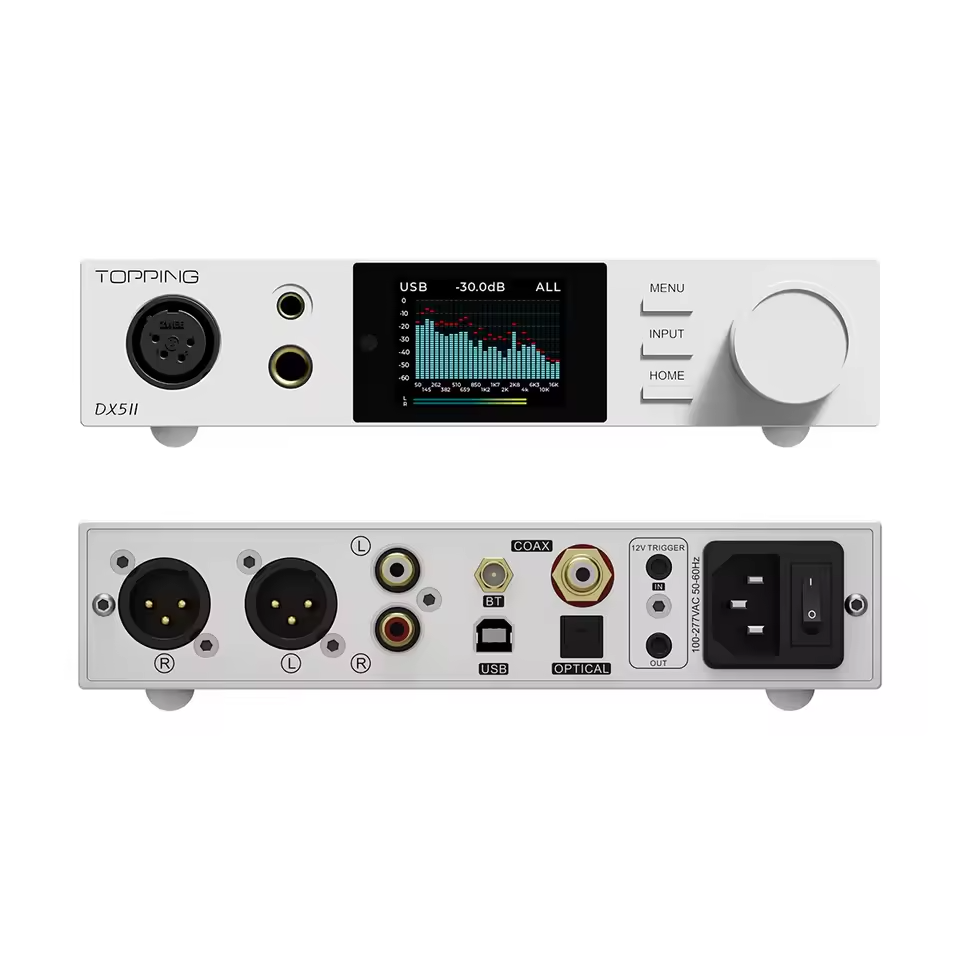 TOPPING DX5 II DAC Totalmente  - Headphone Amplifier avaliação e preço