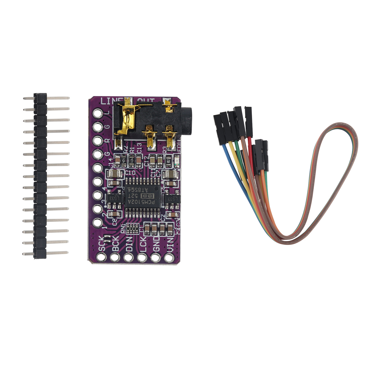 Módulo Decodificador DAC I2S P - Pcm5102 avaliação e preço