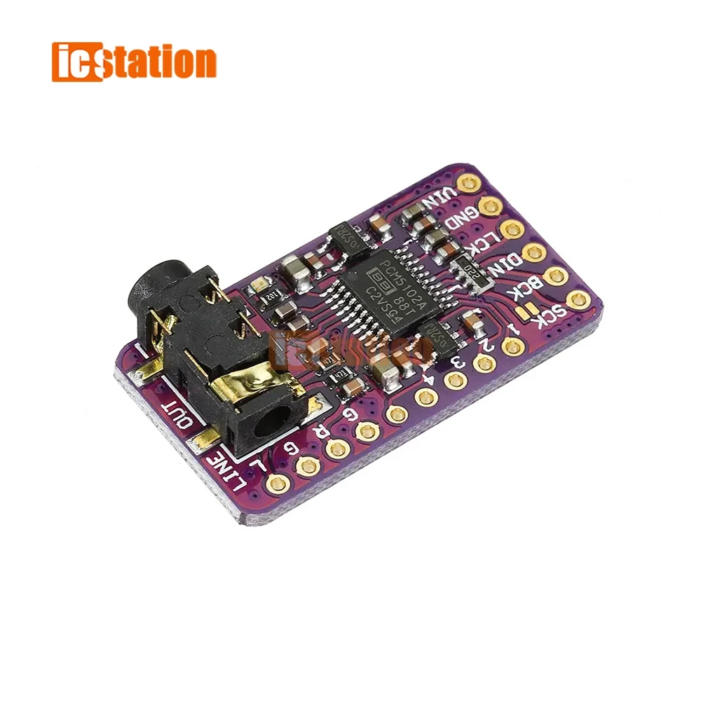 Placa decodificadora pcm5102 p - Pcm5102 avaliação e preço