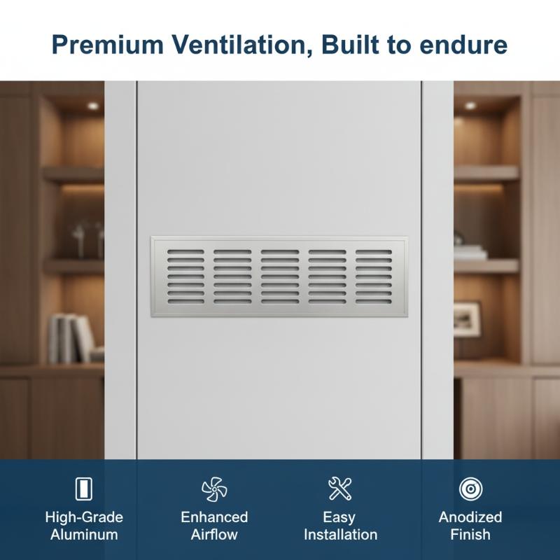 Grelhas de Ventilação em Liga  - Ventilation Grille Aluminum avaliação e preço