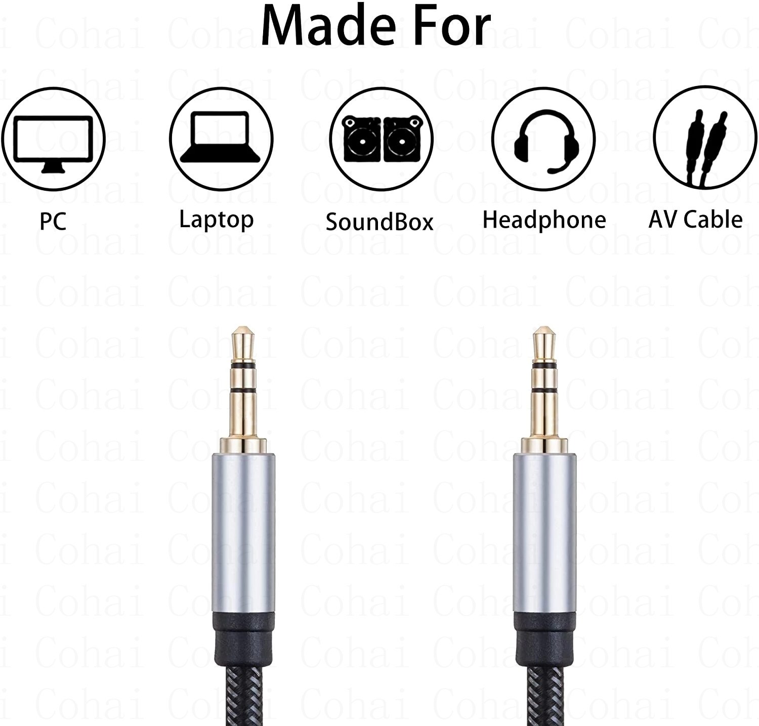 3.5mm jack cabo de áudio jack  - Audio Jumper Wire avaliação e preço