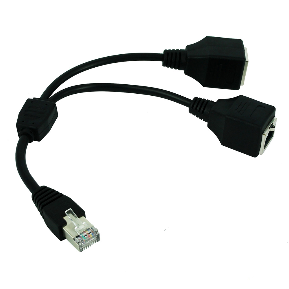 1 a 2 cabo divisor lan rj45 ma - Rj45 Jack avaliação e preço