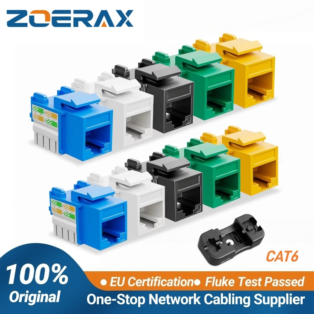 ZoeRax Pacote com 10 Conectore - Rj45 Jack avaliação e preço