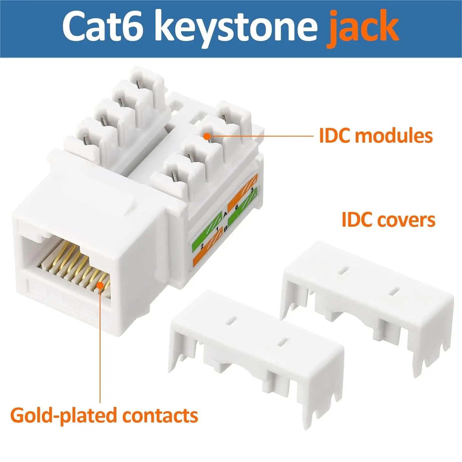 ZoeRax Pacote com 10 Conectore - Rj45 Jack avaliação e preço