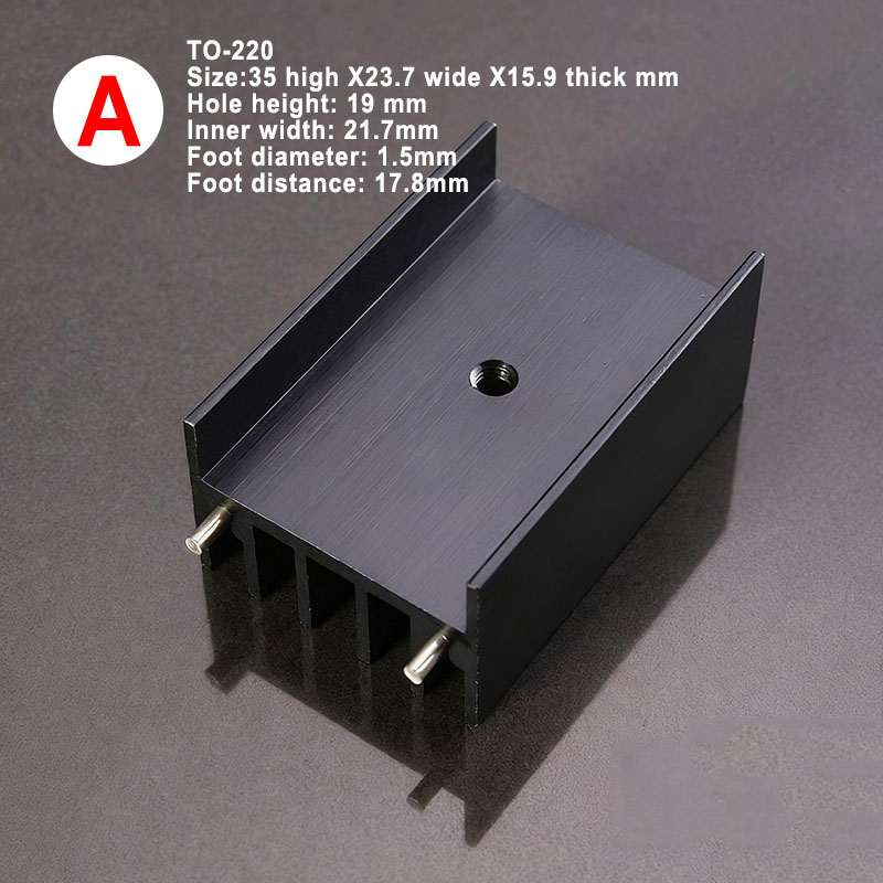 5 peças radiador de alumínio p - Heatsink Aluminum avaliação e preço