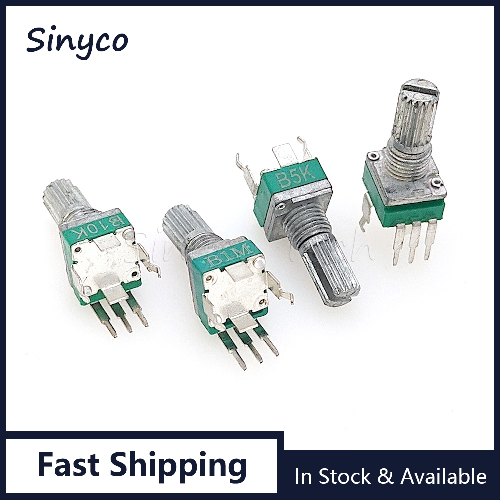 5 Peças Potenciômetro Selado d - Potentiometer 10K avaliação e preço